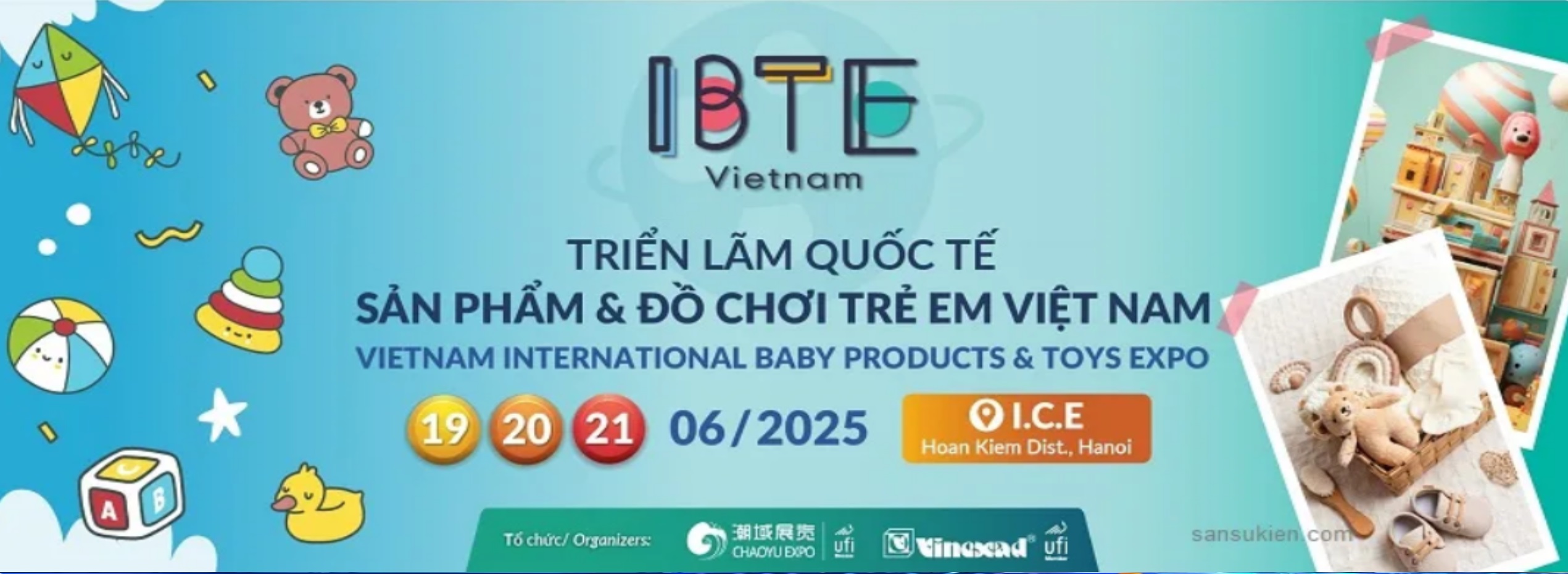 Triển lãm Quốc tế Sản phẩm & Đồ chơi Em bé Việt Nam